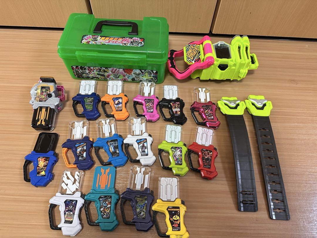 DXゲーマードライバー 仮面ライダーエグゼイド ガシャット まとめ売り