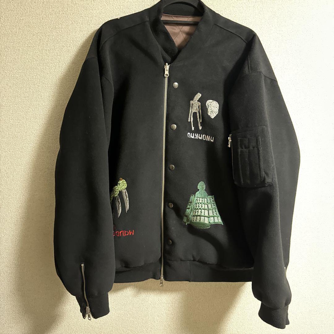 HIGH-GATE reversible Bomber JKT BLACK