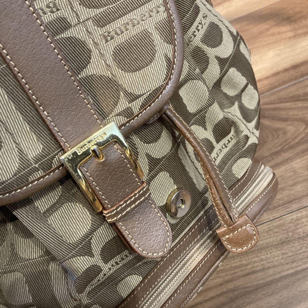 希少【美品】Burberry バーバリー リュック モノグラム