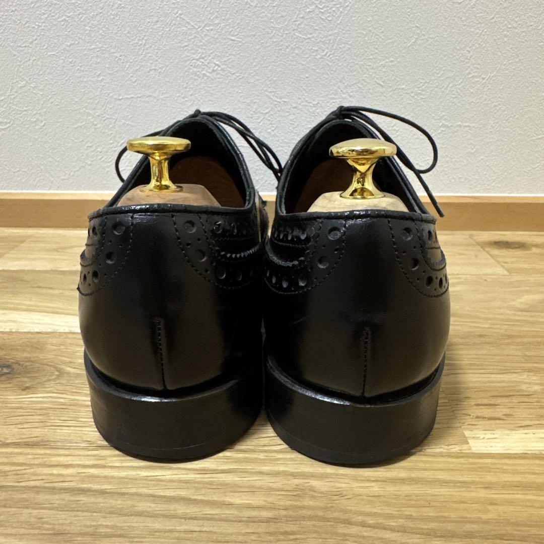 美品】REGAL リーガル 革靴 キャップトゥ ビジネス 黒 25 1/2