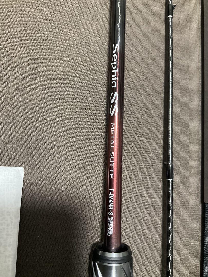 24セフィアSS メタルスッテ F-B66MH-S(ベイト)SHIMANO