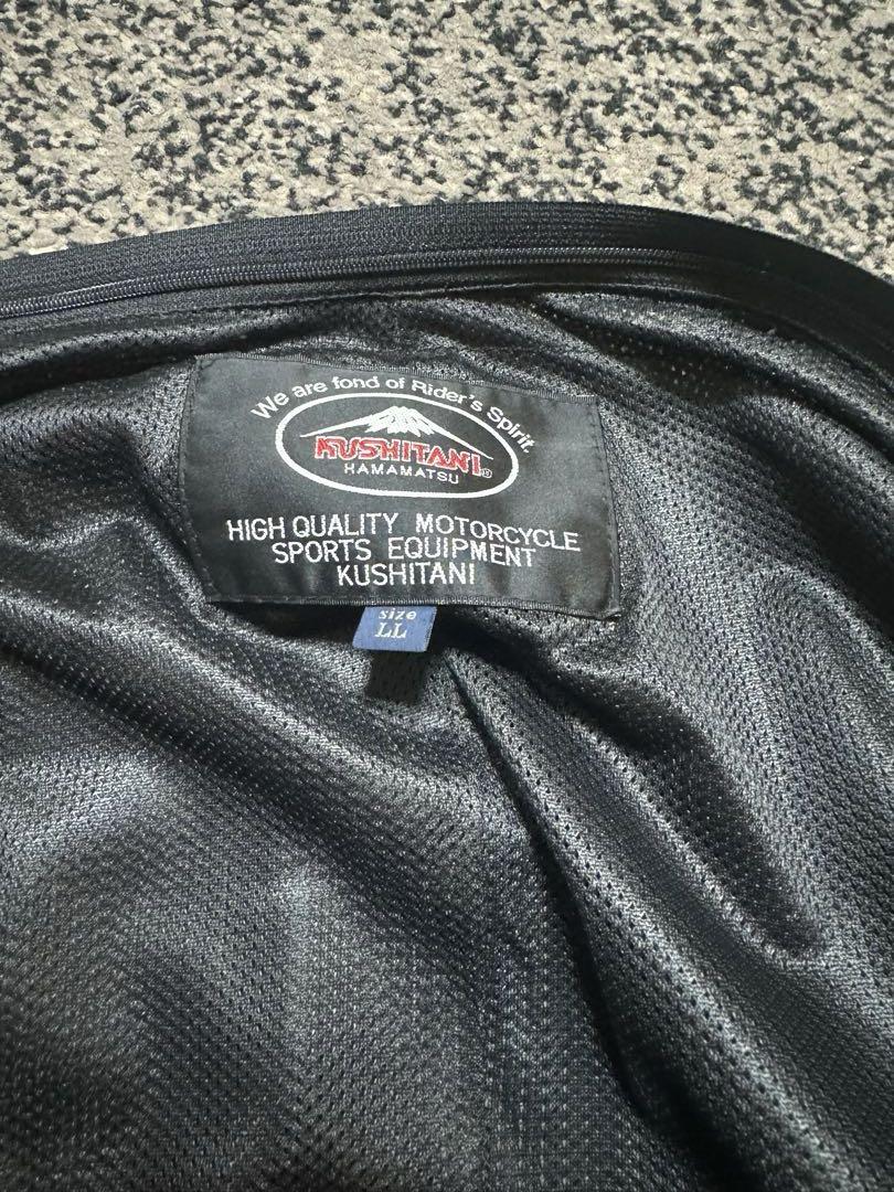 KUSHITANI レザー バイクジャケット