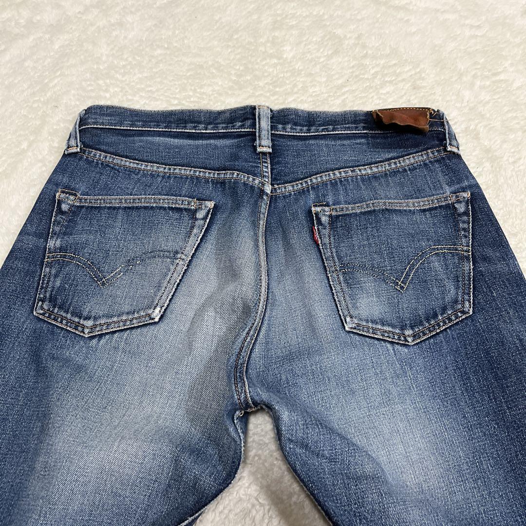 リーバイス501xx 47501 日本製 赤耳 ビッグE W34ゴールデンサイズ 色落ち最高 LEVIS501XX 47501 赤耳 ビックE w34 送料無料 パンツ