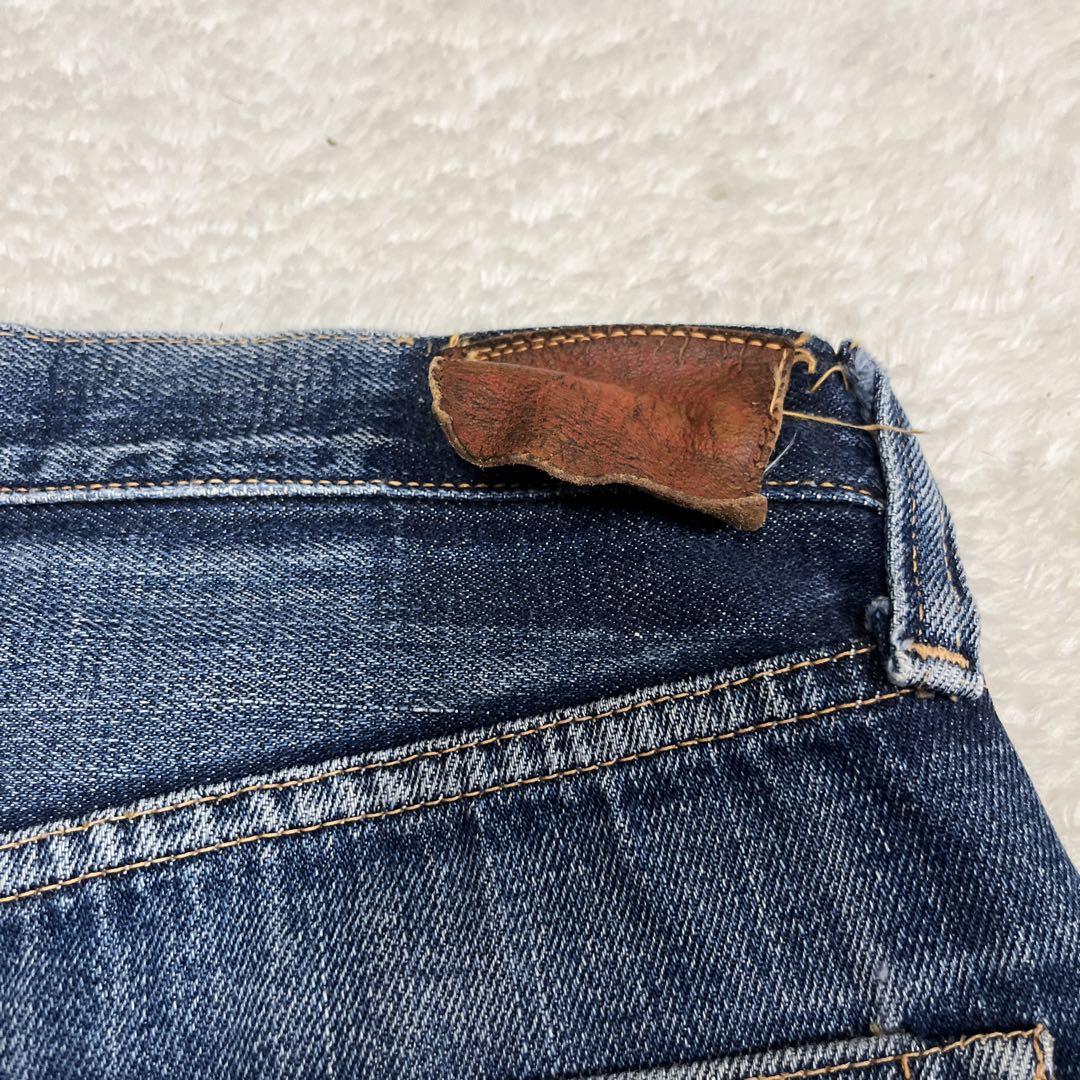 リーバイス501xx 47501 日本製 赤耳 ビッグE W34ゴールデンサイズ 色落ち最高 LEVIS501XX 47501 赤耳 ビックE w34 送料無料 パンツ