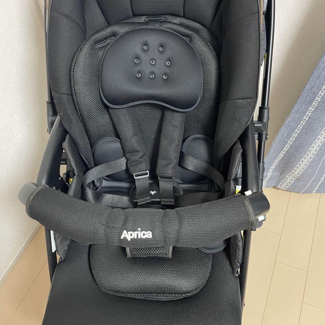 Aprica ラクーナ クッション A型ベビーカー 両対面 ハイシート 美品