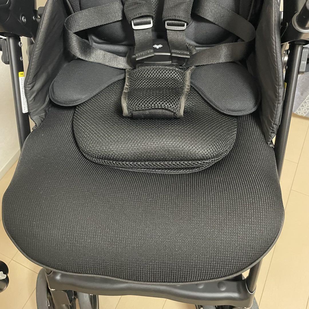 Aprica ラクーナ クッション A型ベビーカー 両対面 ハイシート 美品