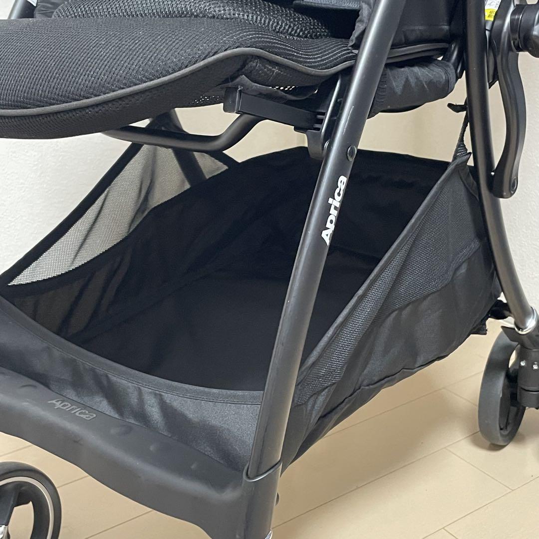 Aprica ラクーナ クッション A型ベビーカー 両対面 ハイシート 美品