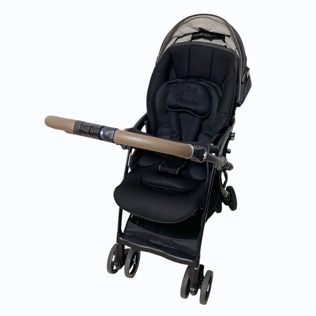 Aprica ラクーナ クッション A型ベビーカー 両対面 ハイシート 美品
