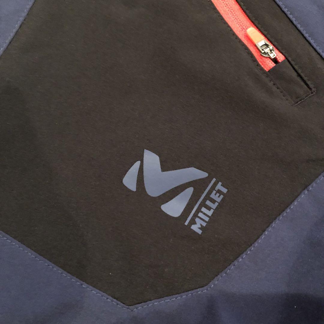 美品　ミレー　ワカナストレッチ3/4パンツ　ハーフパンツ　速乾　ストレッチ　ＸＬ