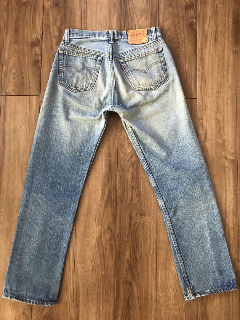 83〜87s Levi's 501 USA製ヴィンテージ　デニム　色落ち抜群