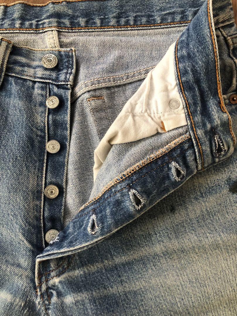 83〜87s Levi's 501 USA製ヴィンテージ　デニム　色落ち抜群
