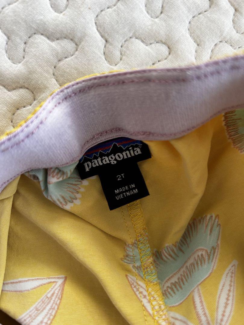 patagonia サーフパンツ イエロー