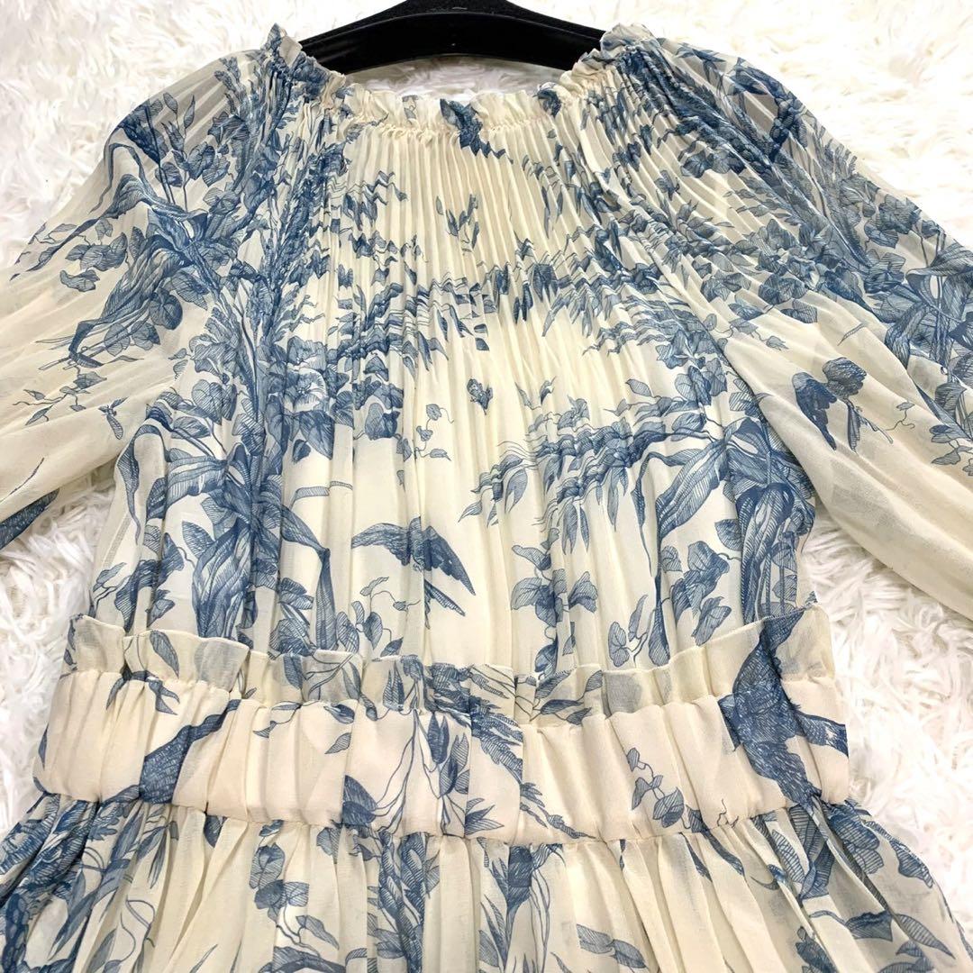 ブランドバッグ通販サイト 未使用】RED VALENTINO 花柄 プリーツワンピース Aライン - メルカリ ワンピース