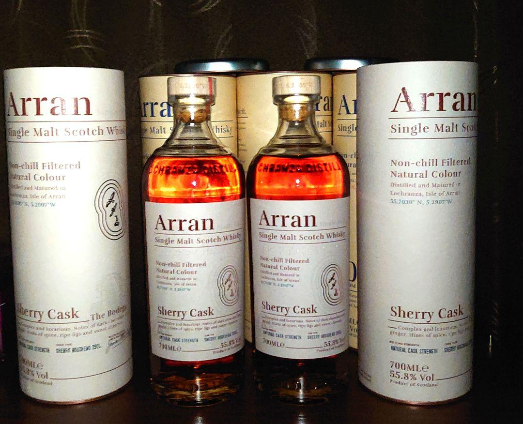 お礼や感謝伝えるプチギフト Arran メルカリ - 5本セット アラン ウイスキー