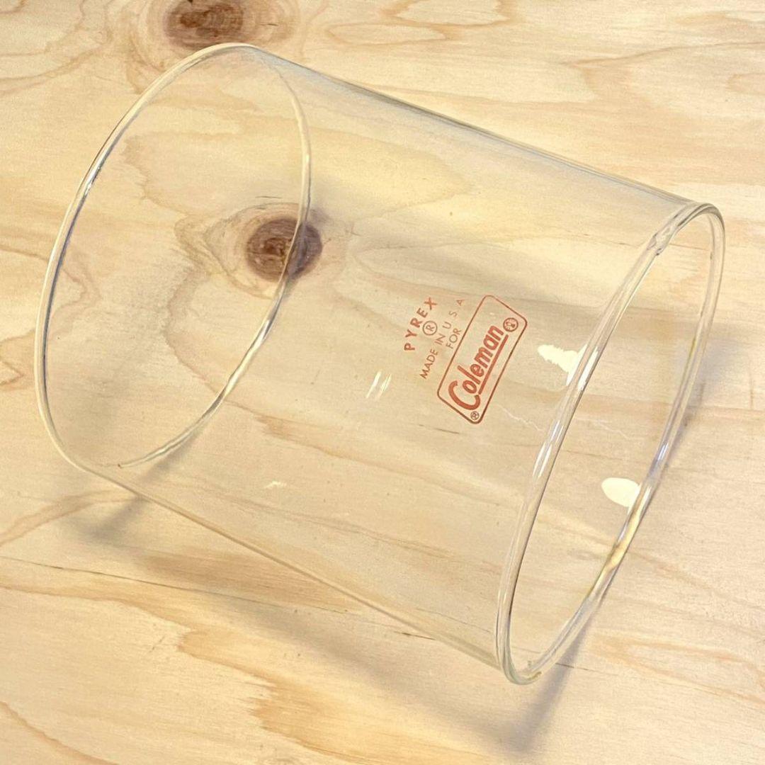 新品 コールマン 赤パイレックス ガラスグローブ HP335R-RedPyrex