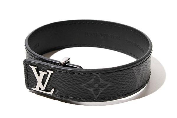 ルイヴィトン LV スリム モノグラム エクリプス ブレスレット M6456