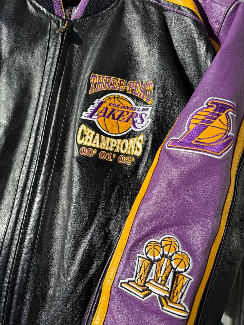 未使用品ヴィンテージ ロサンゼルス・レイカーズ レザージャケット