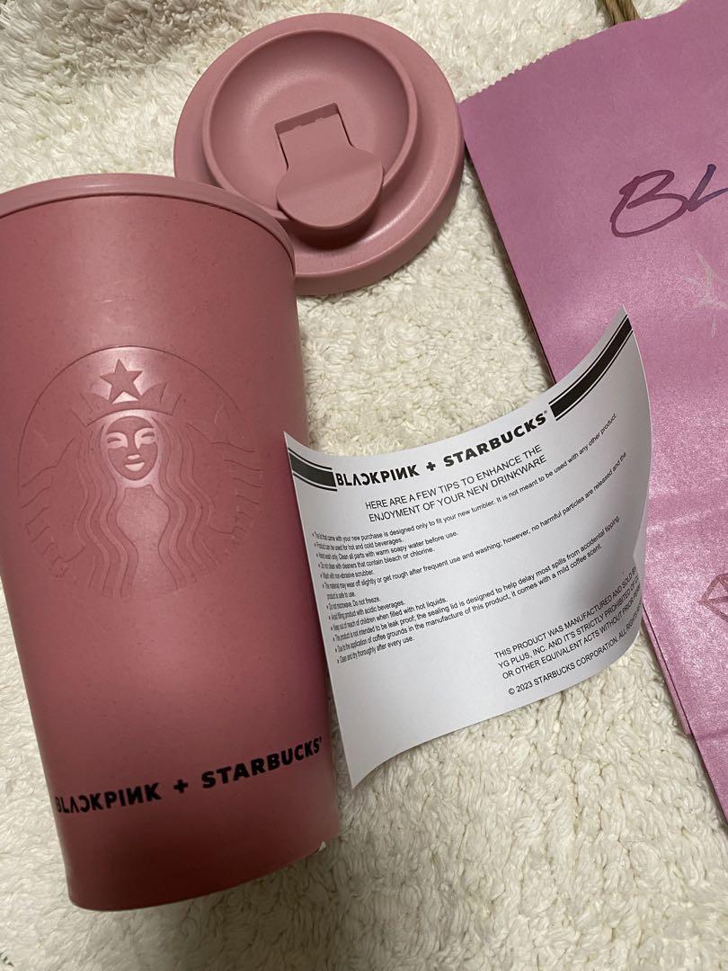 日本未発売】スターバックスx BLACKPINK タンブラー紙袋付