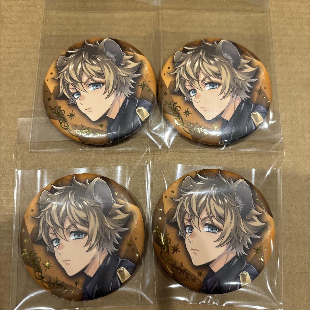 ツイステ ブレイジングジュエル POPUP 缶バッジ ラギー ブッチ