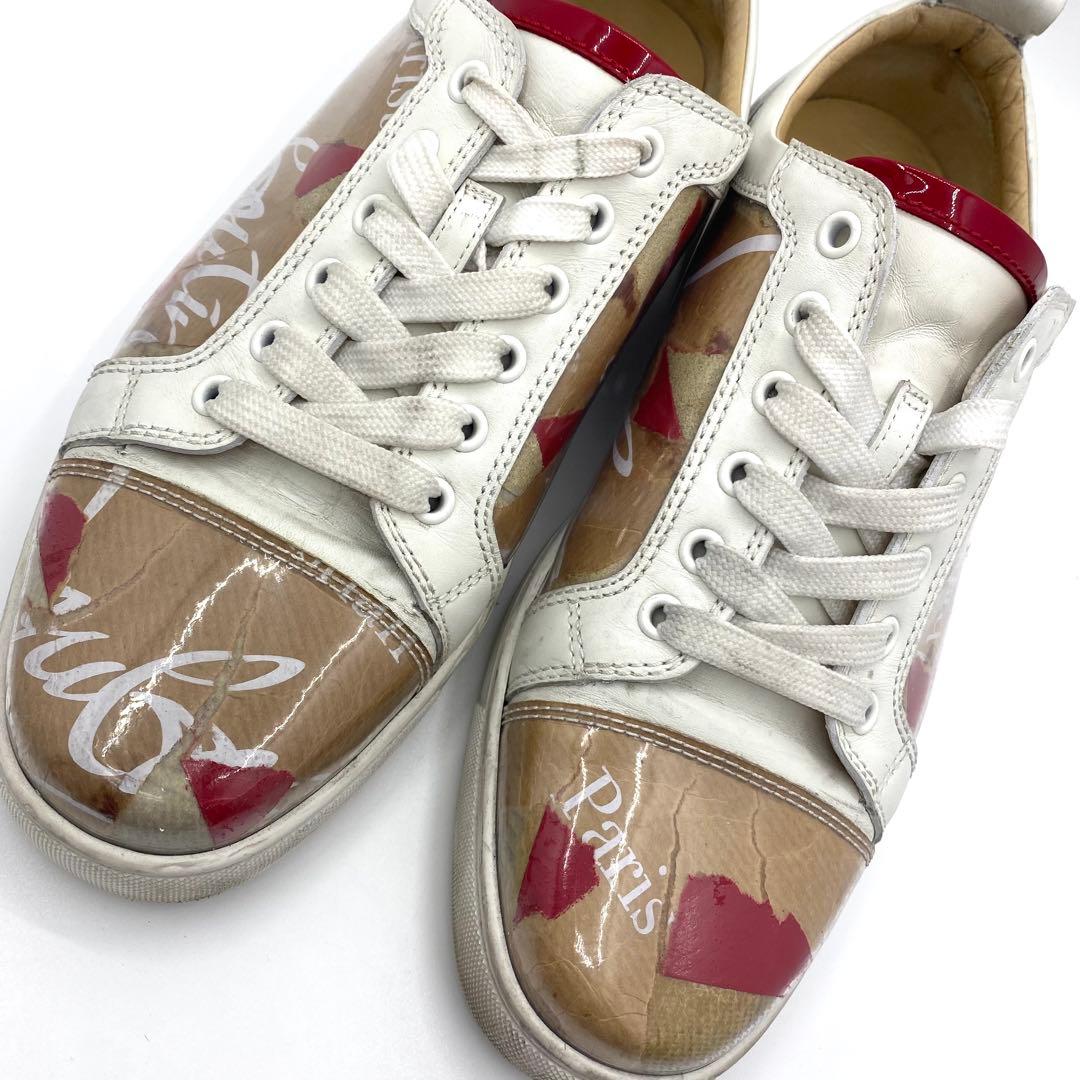 クリスチャンルブタン クラフトデザイン LOUBI KRAFT レザースニーカー