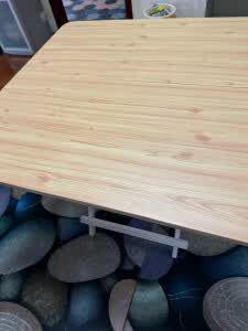 木製正方形テーブル