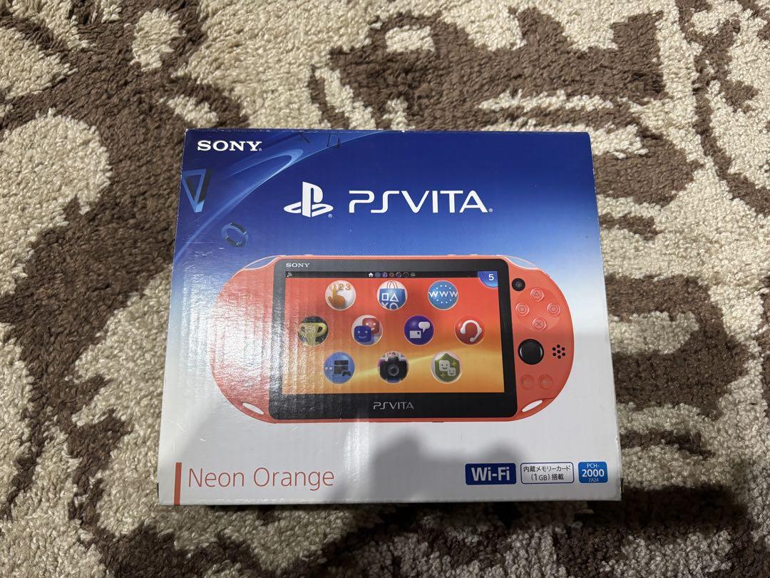 PS Vita 本体 ネオンオレンジ Wi-Fi