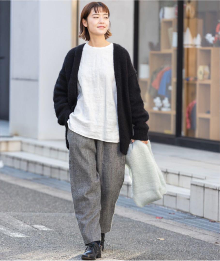 定番再入荷 新品タグ付 かぐれ ウールサルエルパンツ CHECK HuclU-m18281436985 お買い得HOT