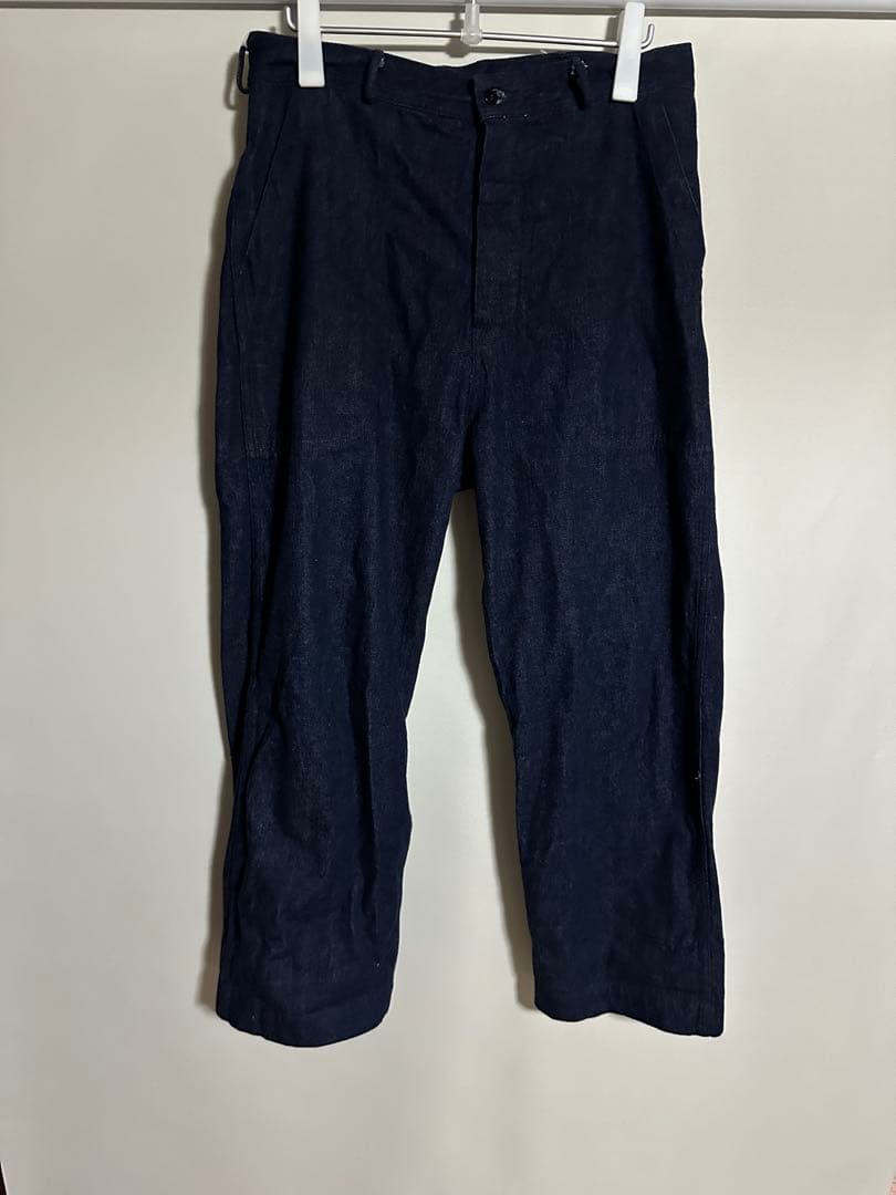 ウエアハウスU.S. NAVY DENIM TROUSERS サイズ34