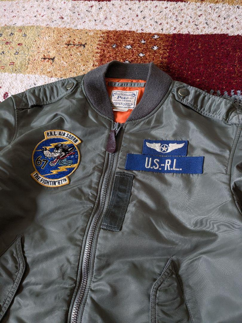美品 POLO Ralph Lauren TWILL BOMBER JACKET