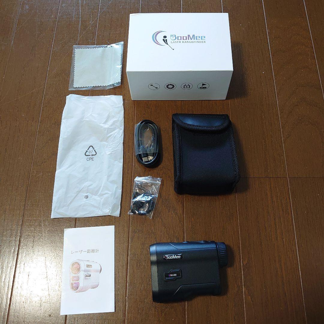 BooMee NK-800　レーザー距離計 本体と付属品
