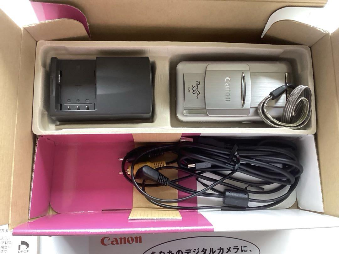 CanonPowerShot S30 コンパクトデジカメ　動作確認済　箱取説付