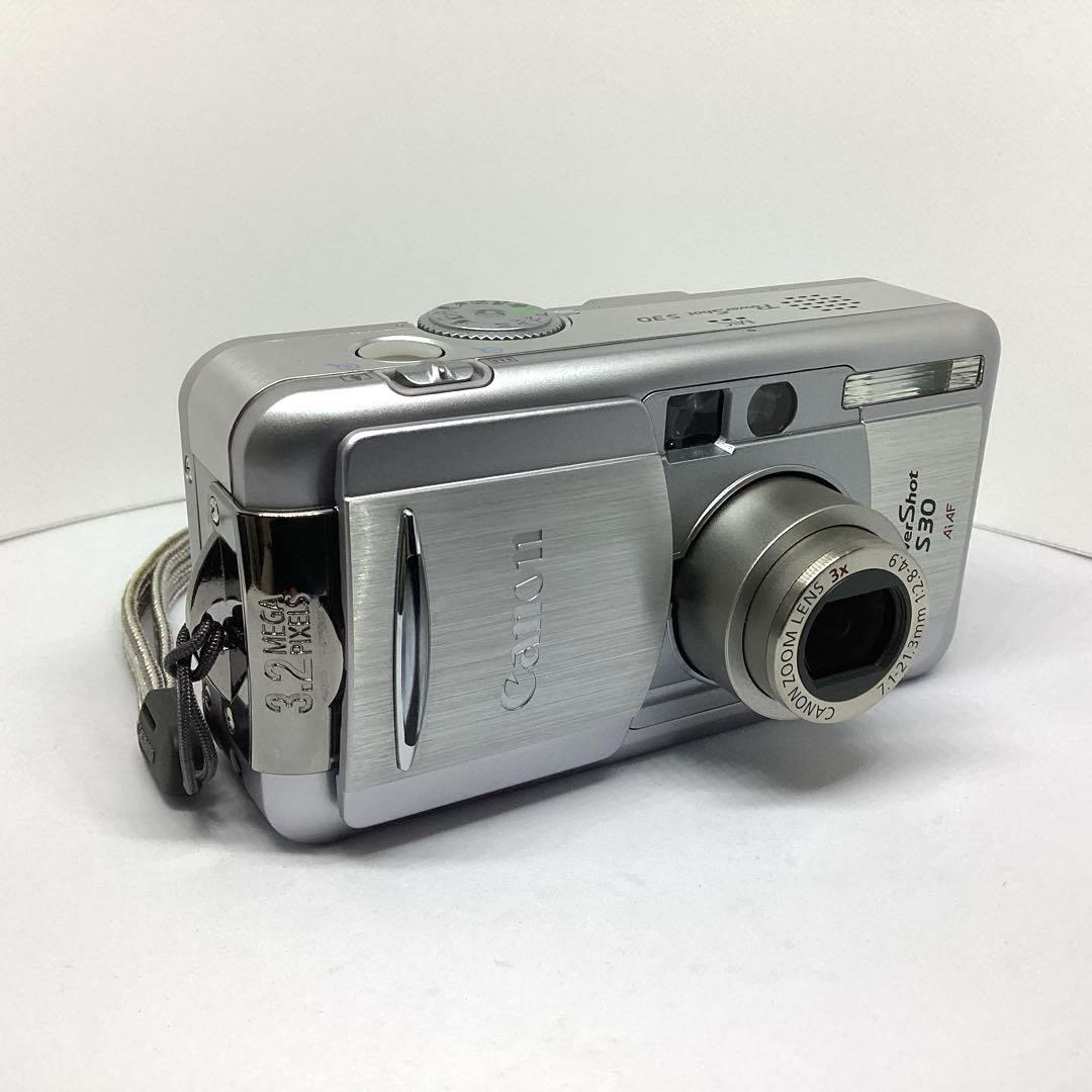 CanonPowerShot S30 コンパクトデジカメ　動作確認済　箱取説付