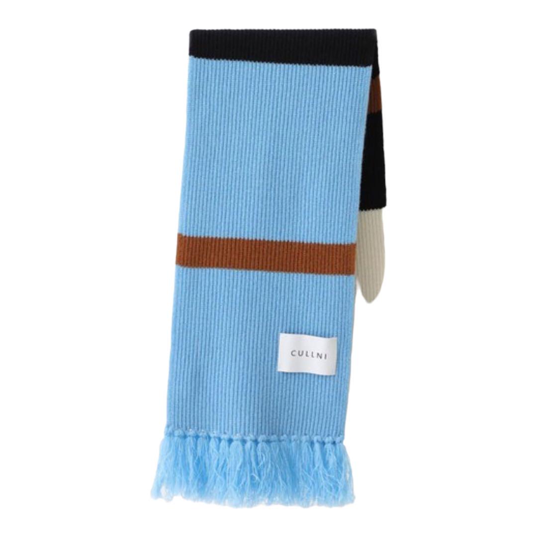 CULLNI マフラー COLOR BORDER SCARF 【格安SALEスタート】 www