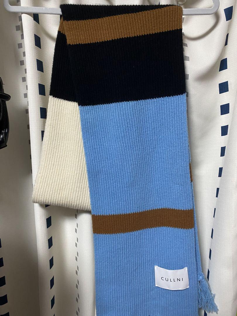 CULLNI マフラー COLOR BORDER SCARF 【格安SALEスタート】 www