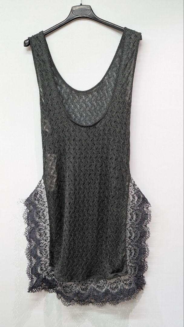 IRENE Lace Knit Tanktops グレー リステア アイレ