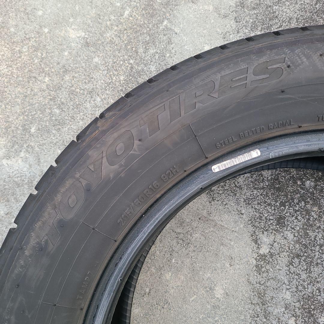 【送料込み】トーヨータイヤ mp7 205/60R16 2本セット
