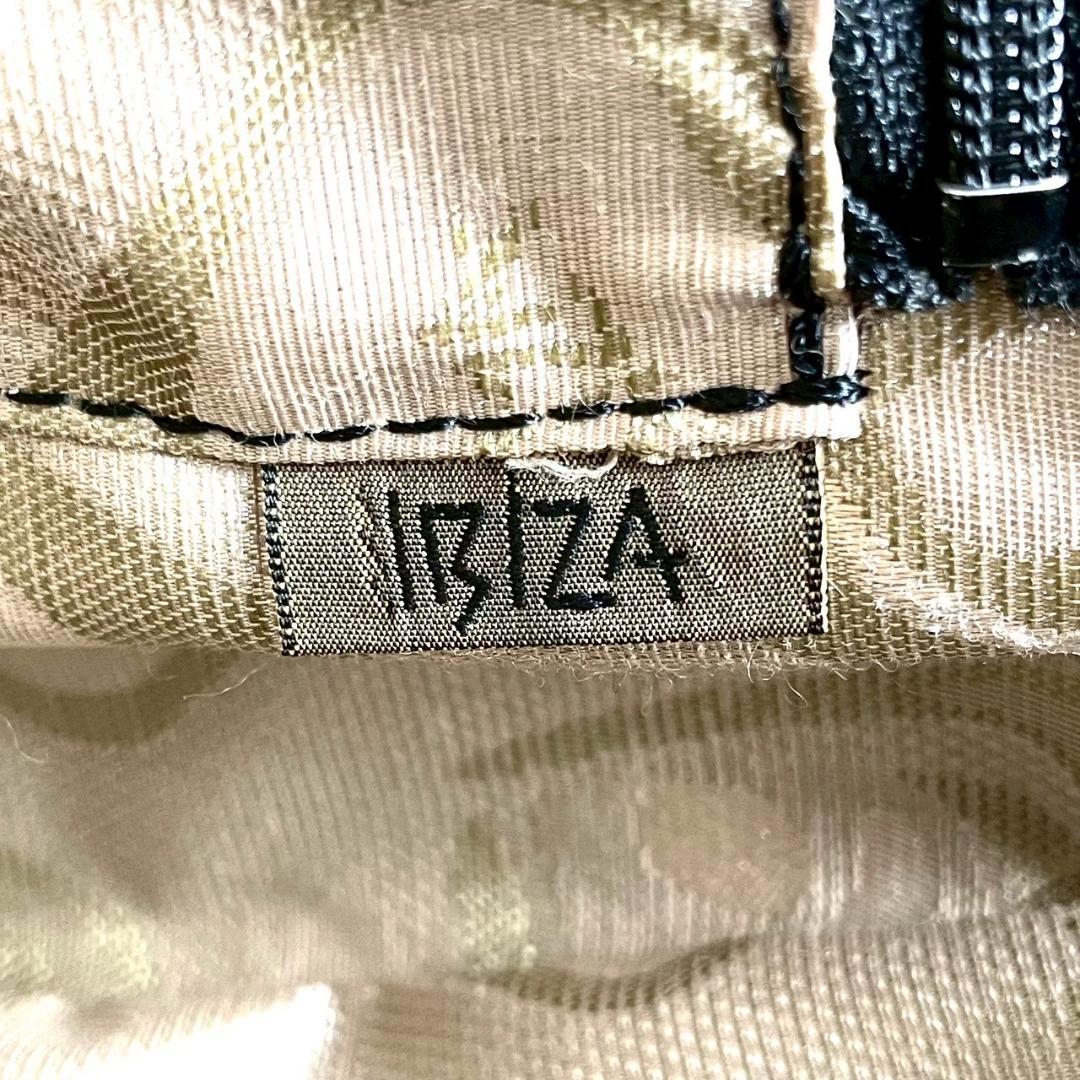 未着用 IBIZA イントレチャート 希少 全面型押し オールブラック 未着用 IBIZA イントレチャート 希少 全面型押し オールブラック