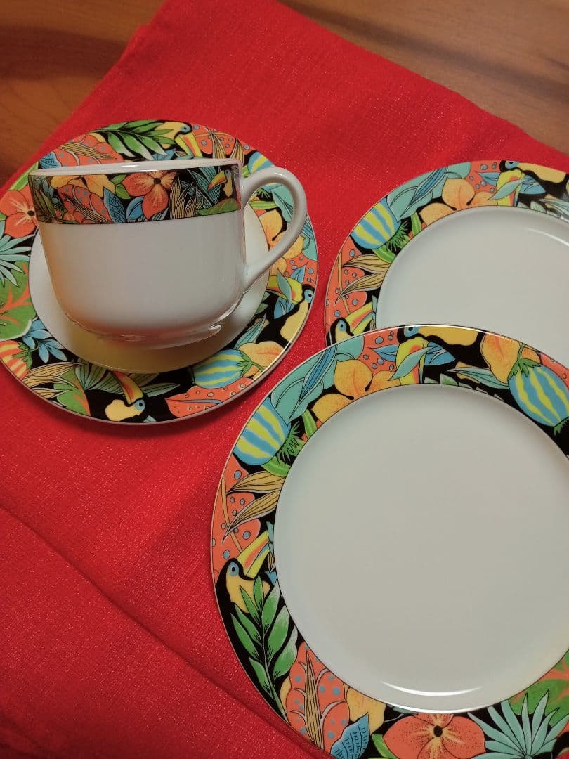 Haviland トロピカル食器セット 4点