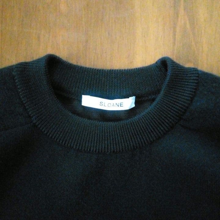 SLOANE ブラックセーター size 3(L) - メルカリ
