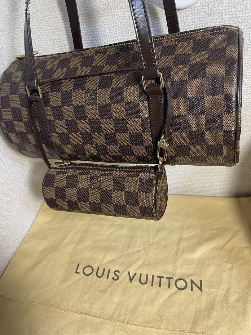 美品】Louis Vuitton ダミエ パピヨン 付属ミニポーチ - メルカリ
