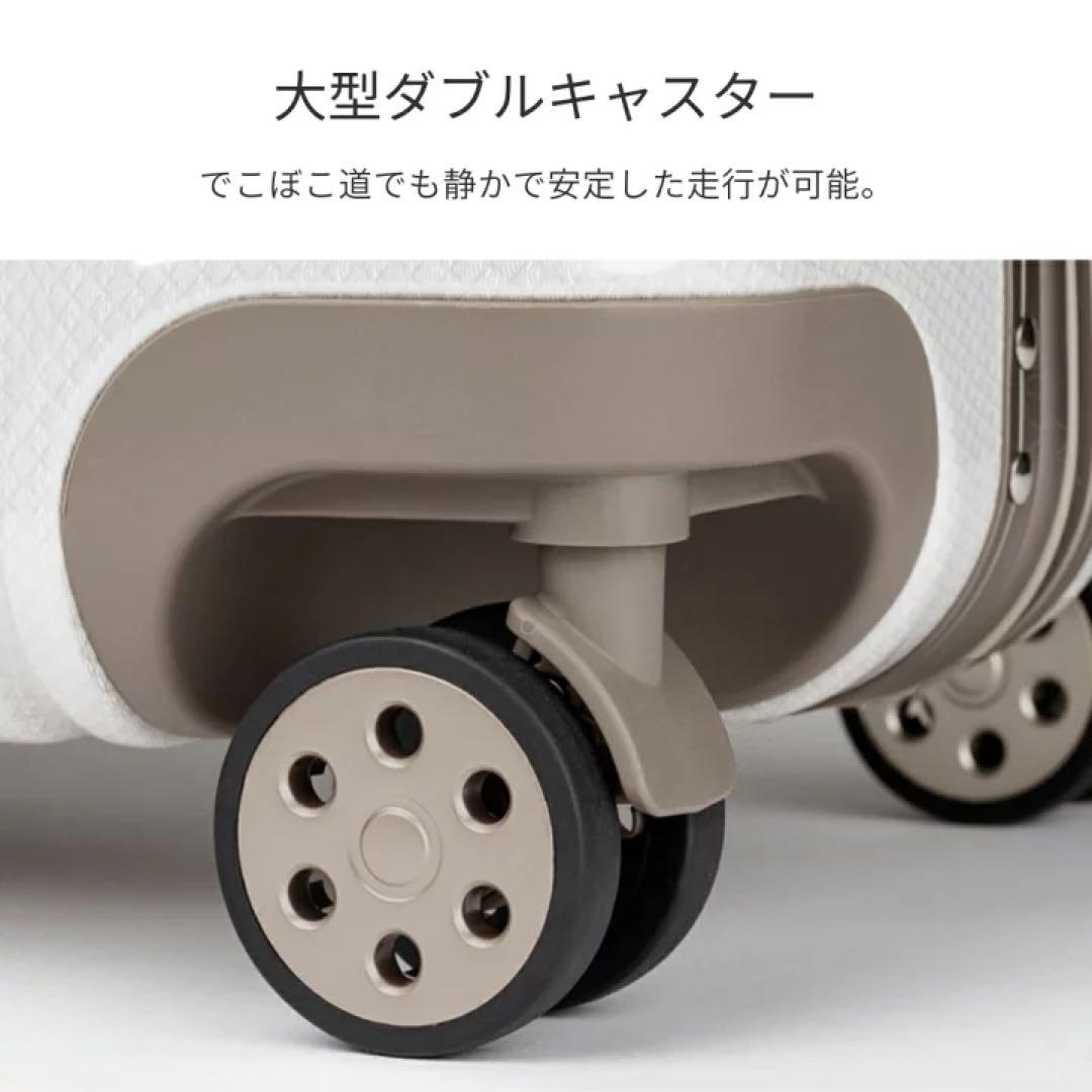 【新品未使用】スーツケース フレームタイプ　ダイヤルロック ダブルキャスター