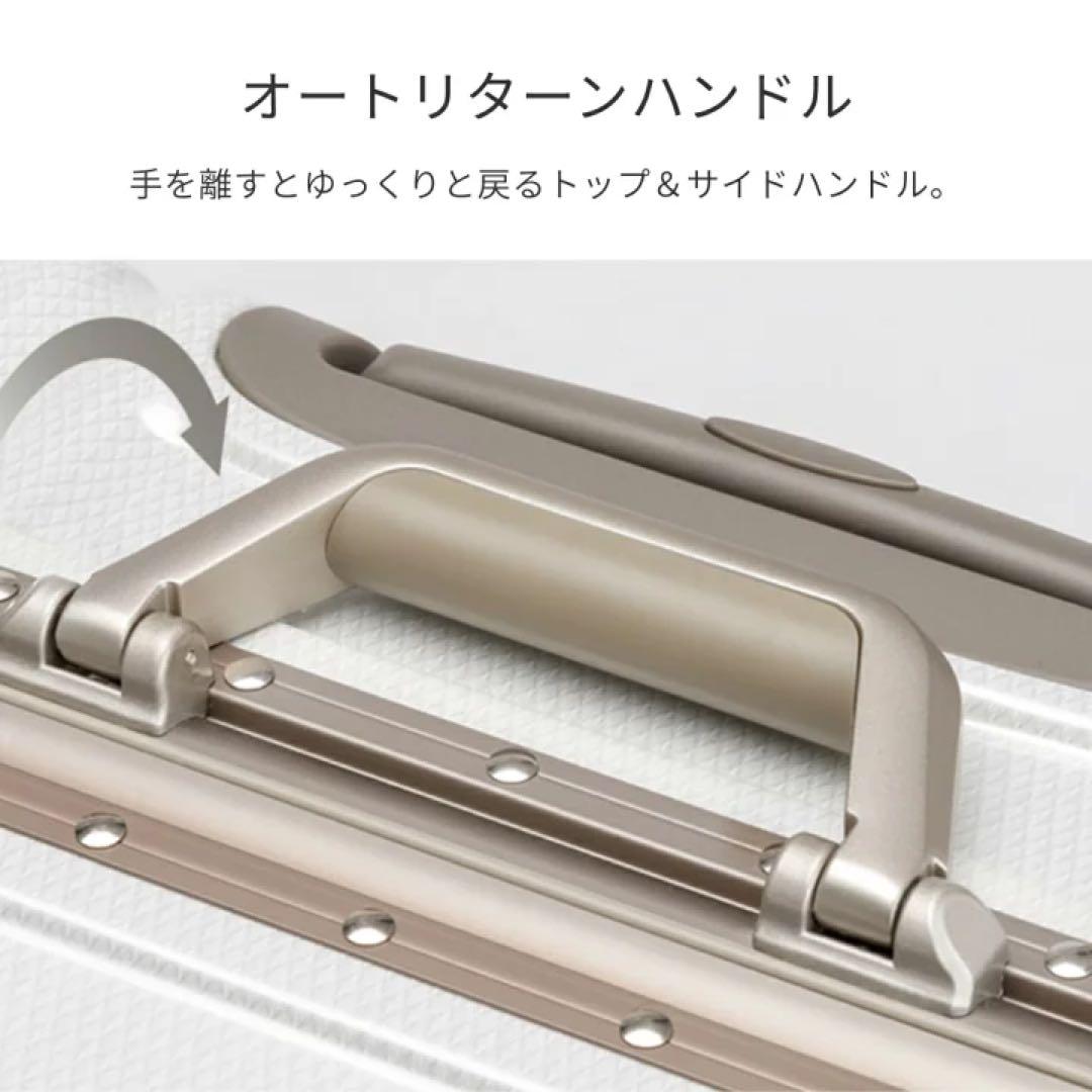 【新品未使用】スーツケース フレームタイプ　ダイヤルロック ダブルキャスター