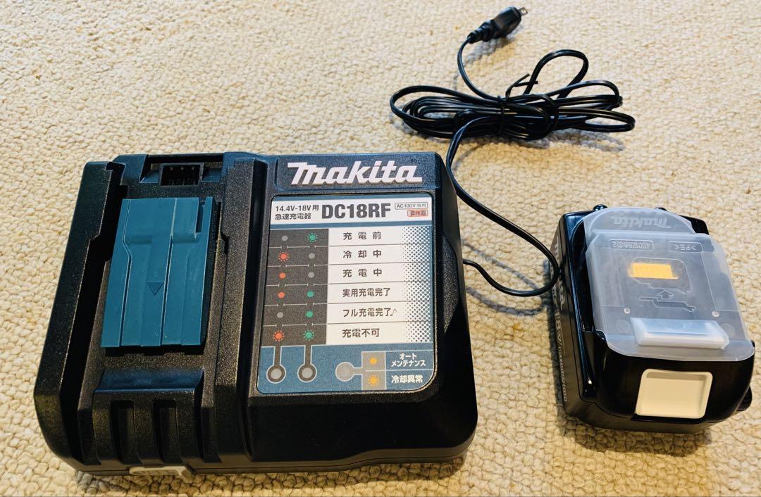 snowpeakフィールドブロワ➕マキタ純正バッテリーと急速充電器のセット