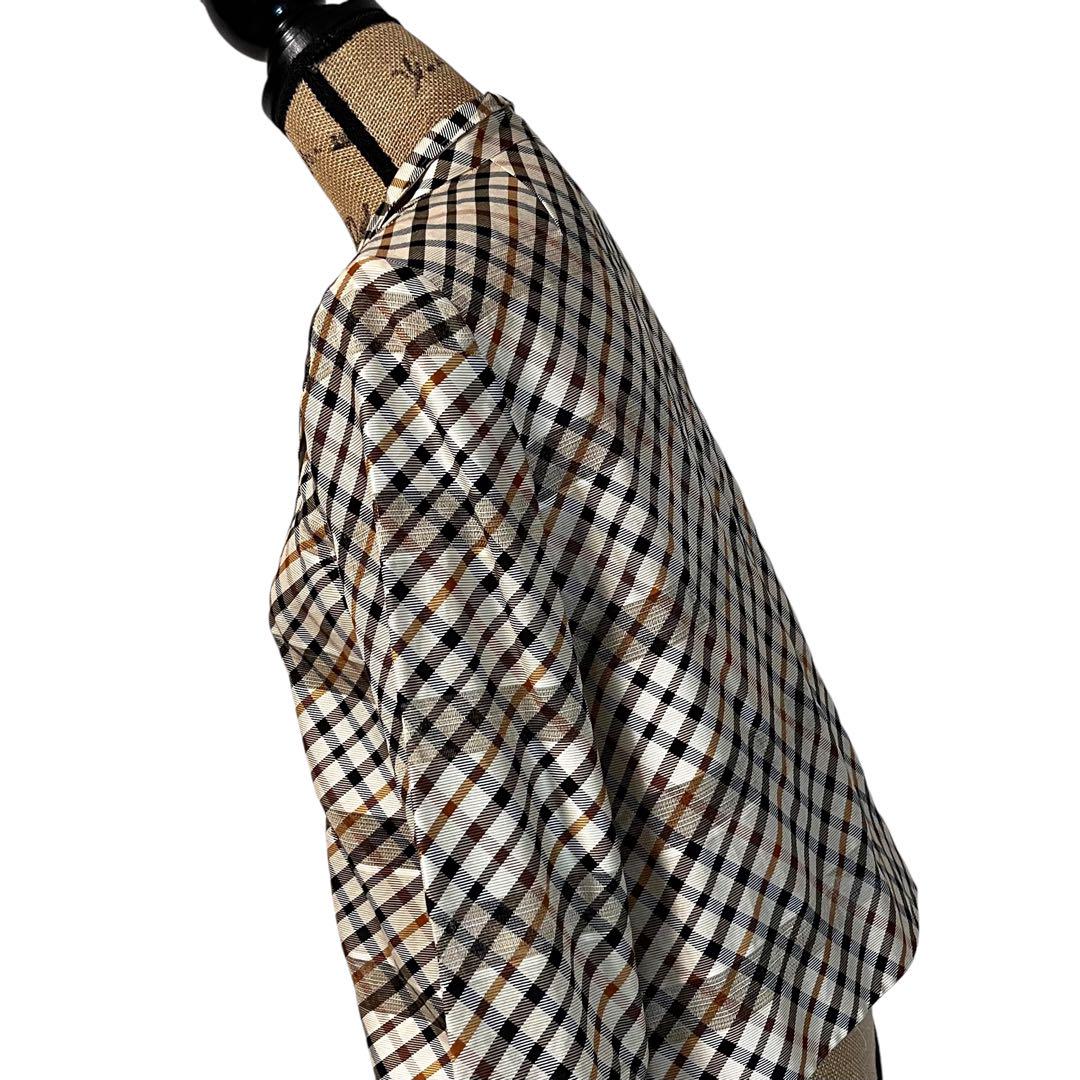 【美品】【40周年記念】【40】Daks ハウスチェック ジャケット
