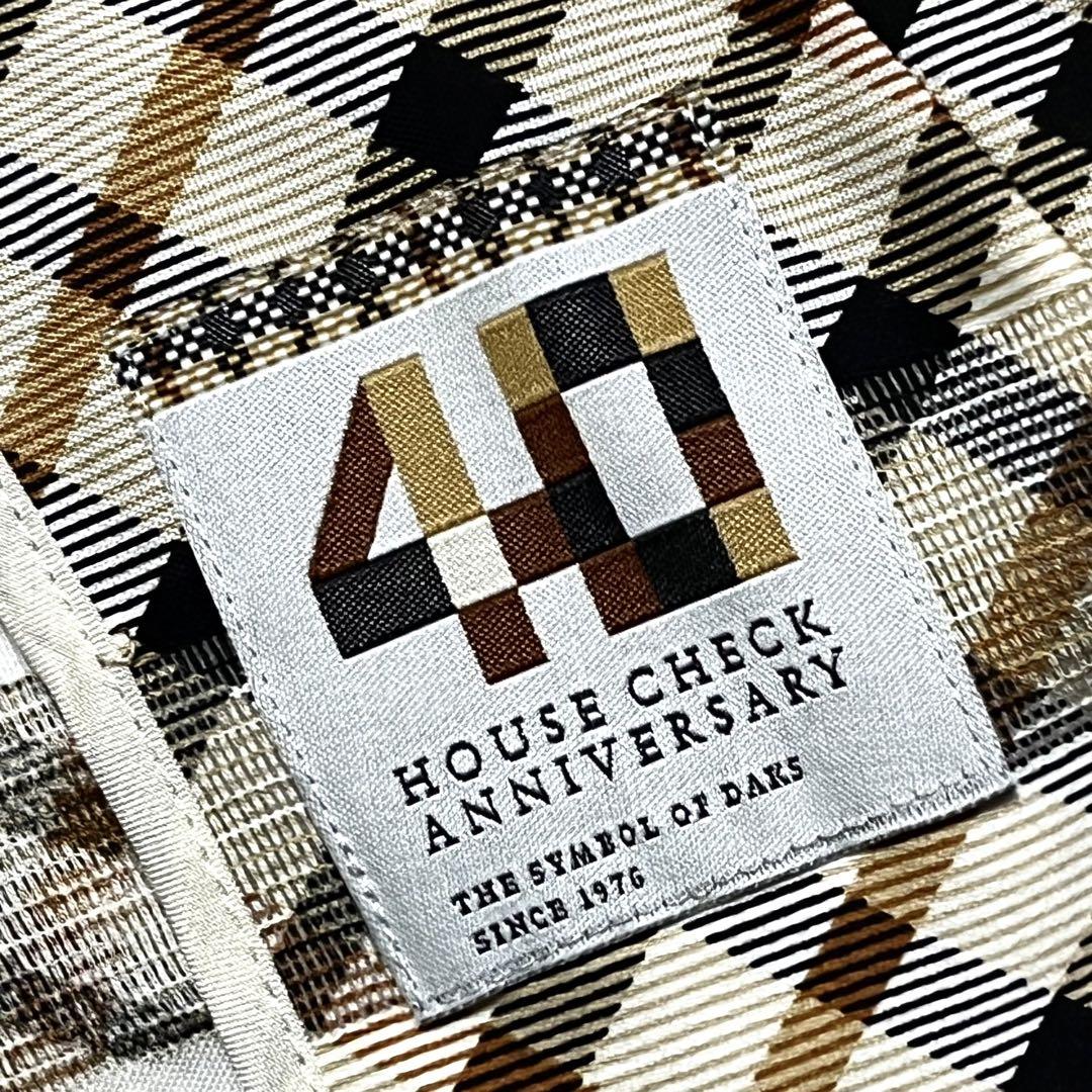【美品】【40周年記念】【40】Daks ハウスチェック ジャケット