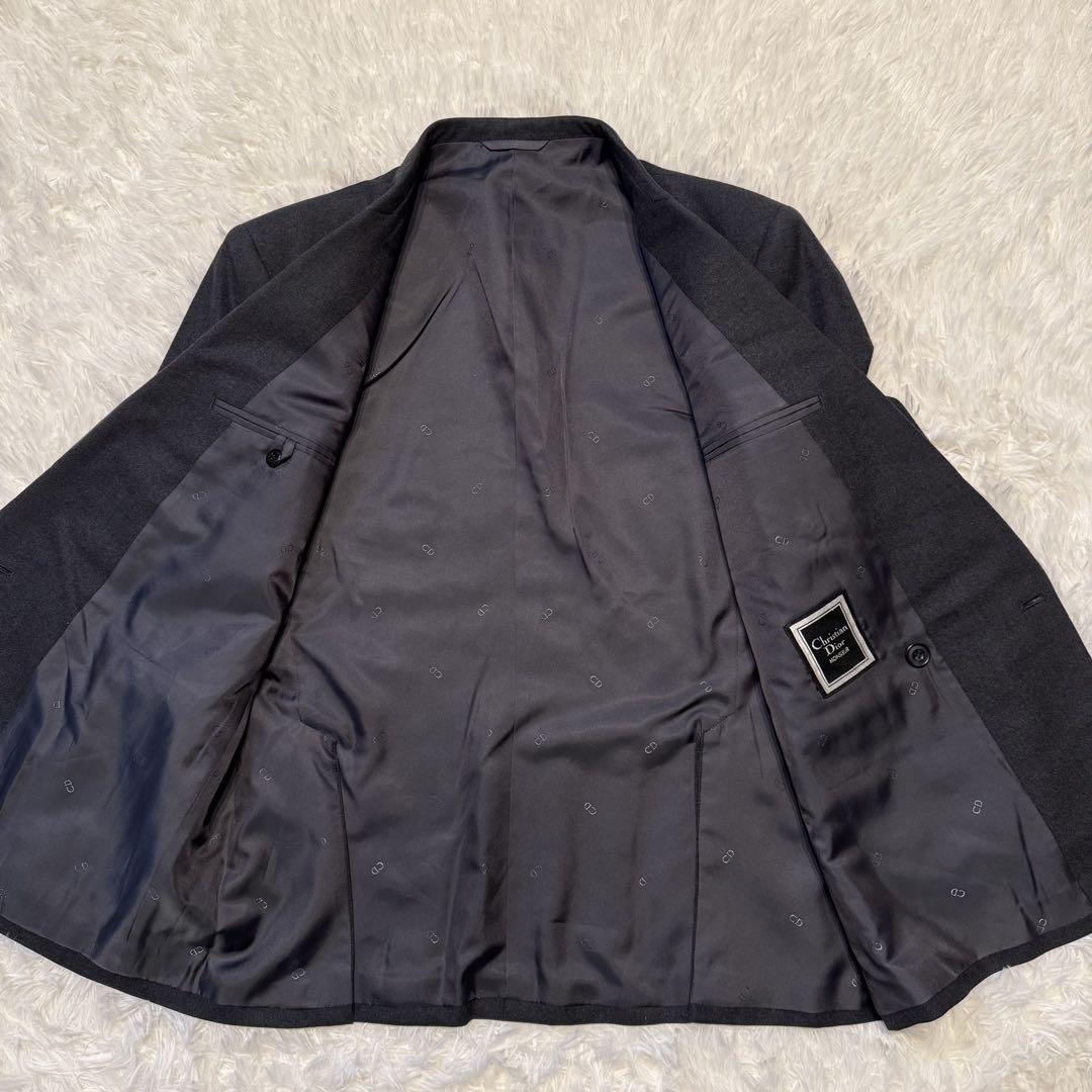 美品】クリスチャンディオール ジャケット 銀ボタン ダブル