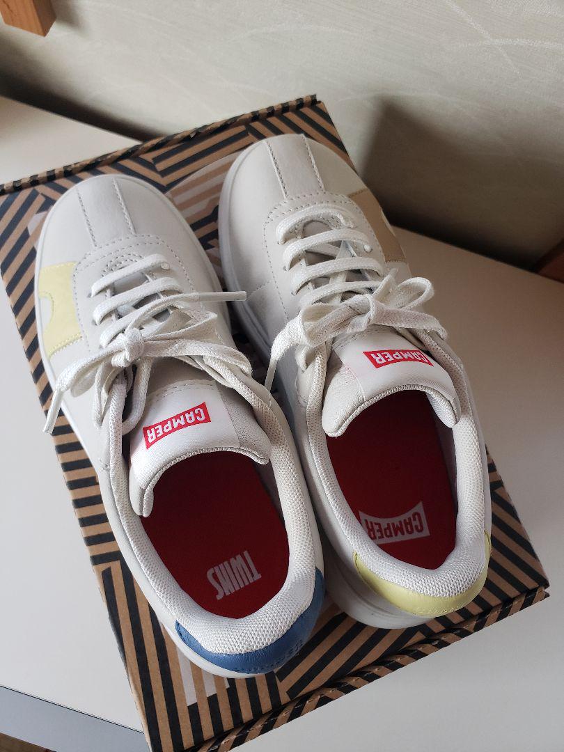 CAMPER ツインズ レザー スニーカー レディース カンペール