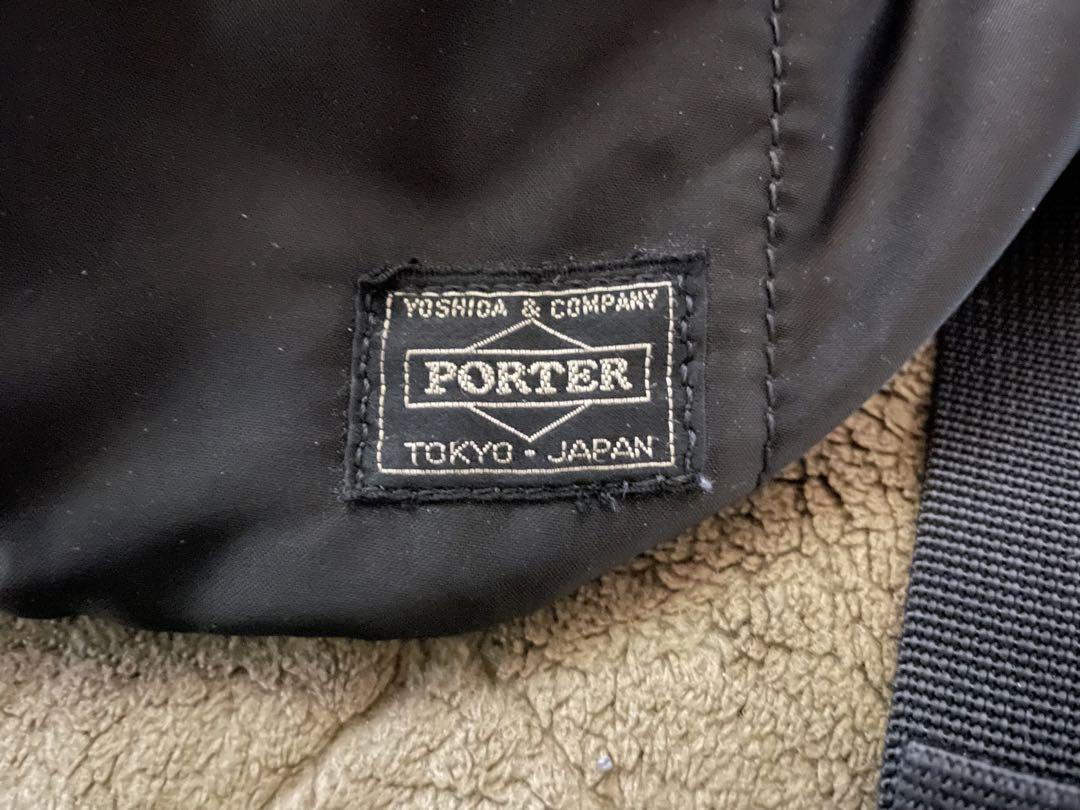 【極美品】ポーター PORTER タンカー ボディーバッグ ウエストバッグ S