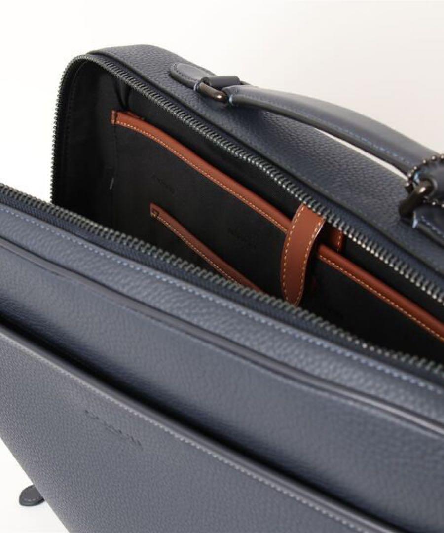 COACH ゴッサム コンバーチブル ブリーフ ミッドナイト ネイビー3WAY
