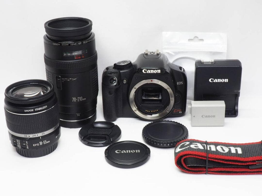 Canon EOS Kiss X2 ダブルレンズセット スマホ転送